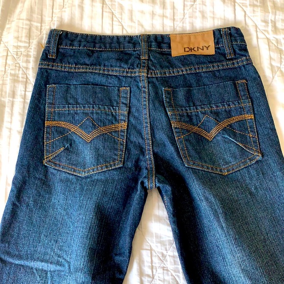 DKNY Boys Dark Blue Jeans - Picture 4 of 5